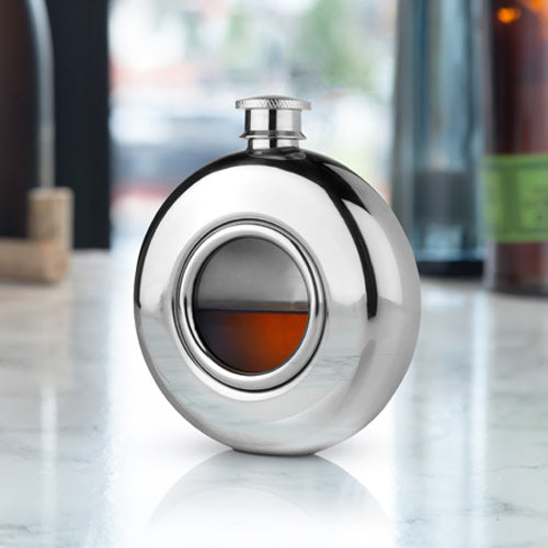 Irving Stainless Steel Hip Flask for Whiskey & Liquor - Leak Proof Portable Alcohol Flask for Outdoor, Camping, Hiking & Travel Accessories