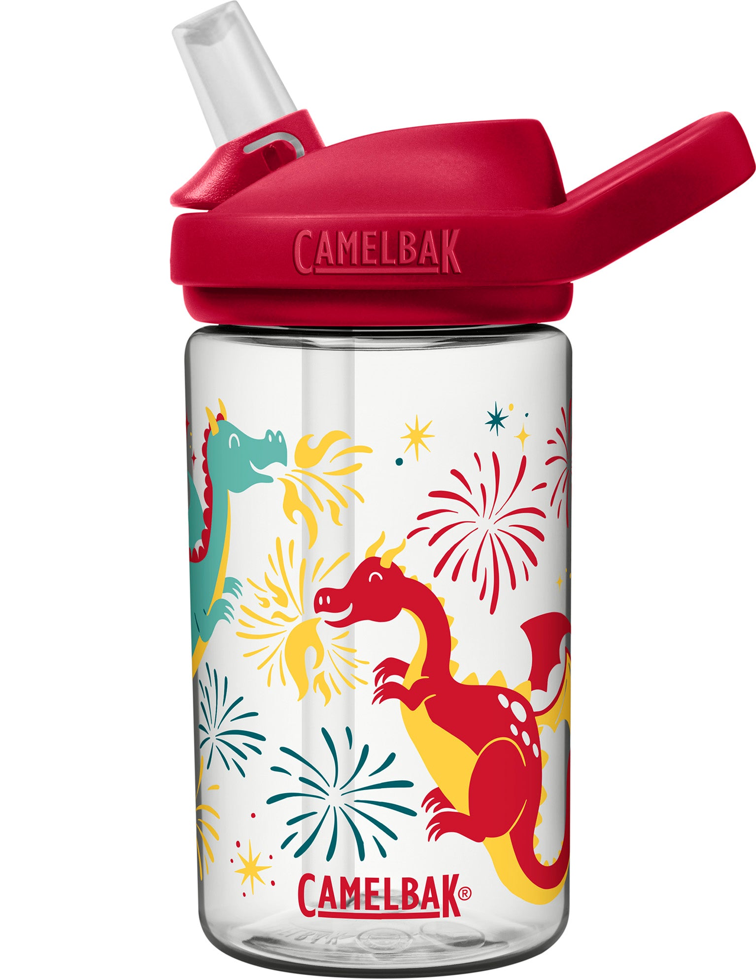 Camelbak Eddy+ Kids BPA-Free Water Bottle 14oz (0.4L) - Leak-Proof & Durable for School, Sports & Outdoor Activities
