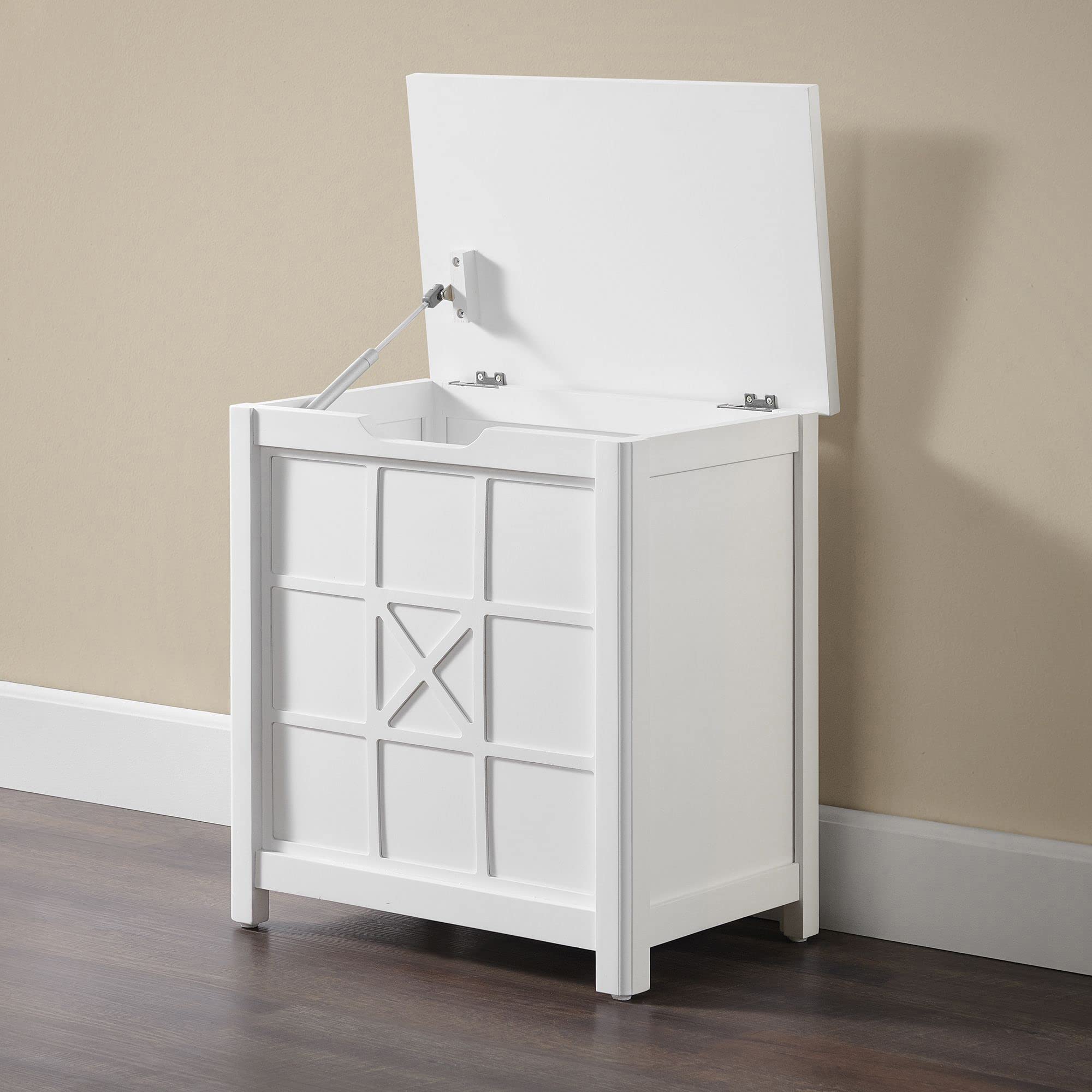 Premium White Laundry Hamper - 19