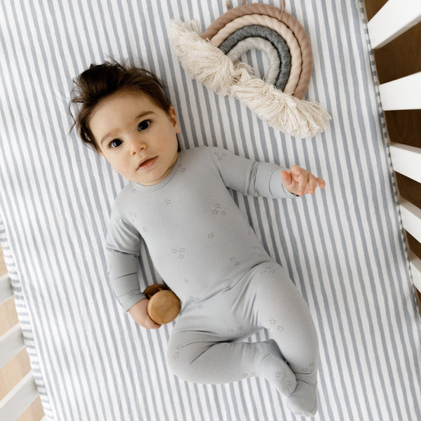 Ely's & Co. Waterproof Crib Sheets 2 Pack - Soft Breathable Baby Bedding for Boys & Girls - Perfect for Daycare, Travel & Nursery Use