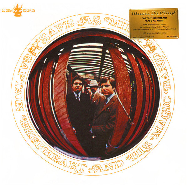 Captain Beefheart And His Magic Band - Safe As Milk Vinyl Record | Classic Rock Album for Collectors & Music Lovers | Perfect for Home Listening & Vintage Music Collections