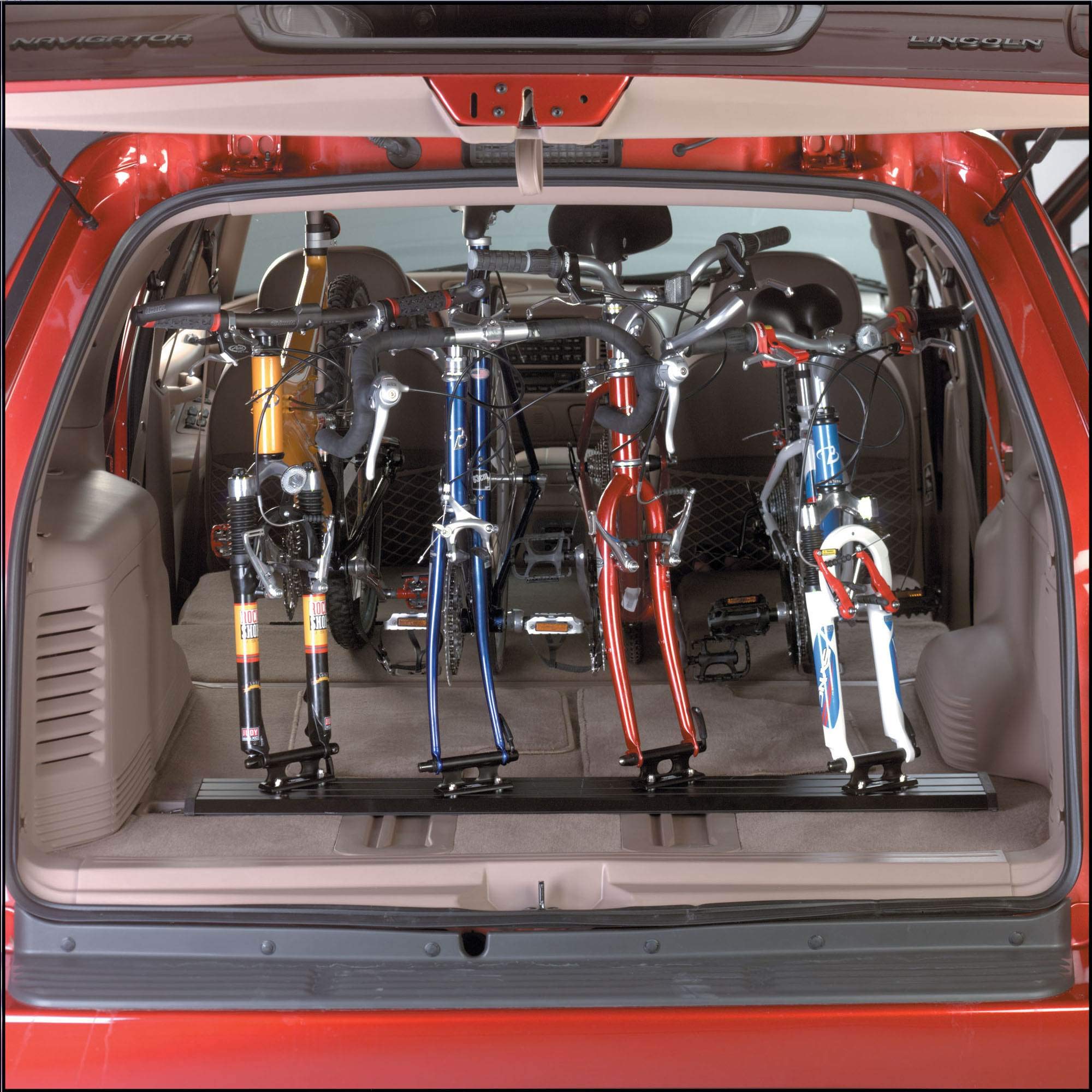 Saris Traps Single & Triple Track Bike Rack for Trucks & Vans (35-47 Inch) - Heavy Duty Vehicle Mount Carrier for Mountain, Road & Electric Bikes | Perfect for Camping, Road Trips & Outdoor Adventures