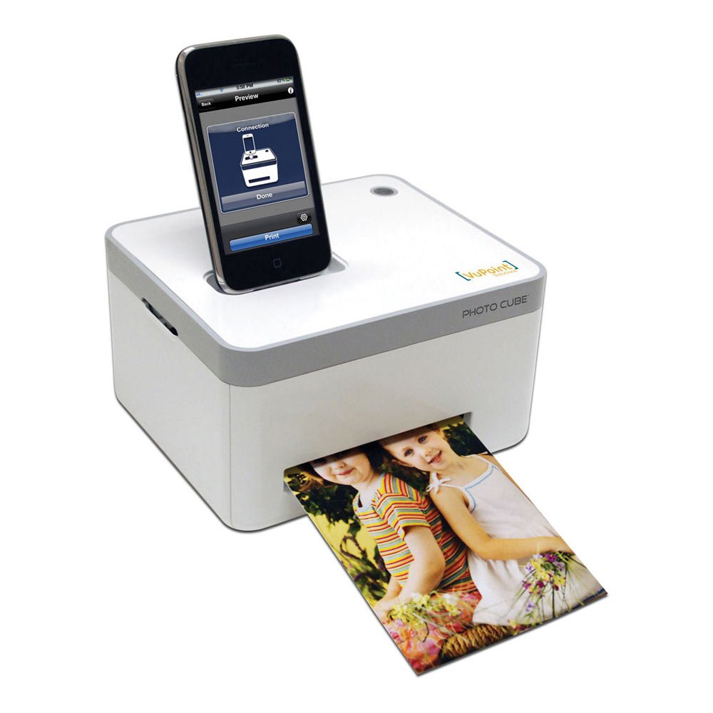 VuPoint IP-P10-VP Wireless Color Photo Printer for Home & Office - Print High-Quality 4x6 & 5x7 Photos Instantly | Perfect for Family Photos, Scrapbooking & Small Business Printing Needs