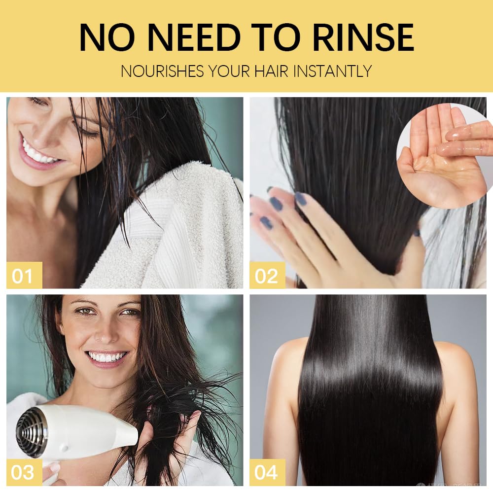 Premium Moroccan Argan Oil for Hair - Deep Repair Treatment for Split Ends, Frizz & Flyaways | Extra Strength Nourishment for Dry, Damaged Hair | Perfect for Daily Hair Care & Styling