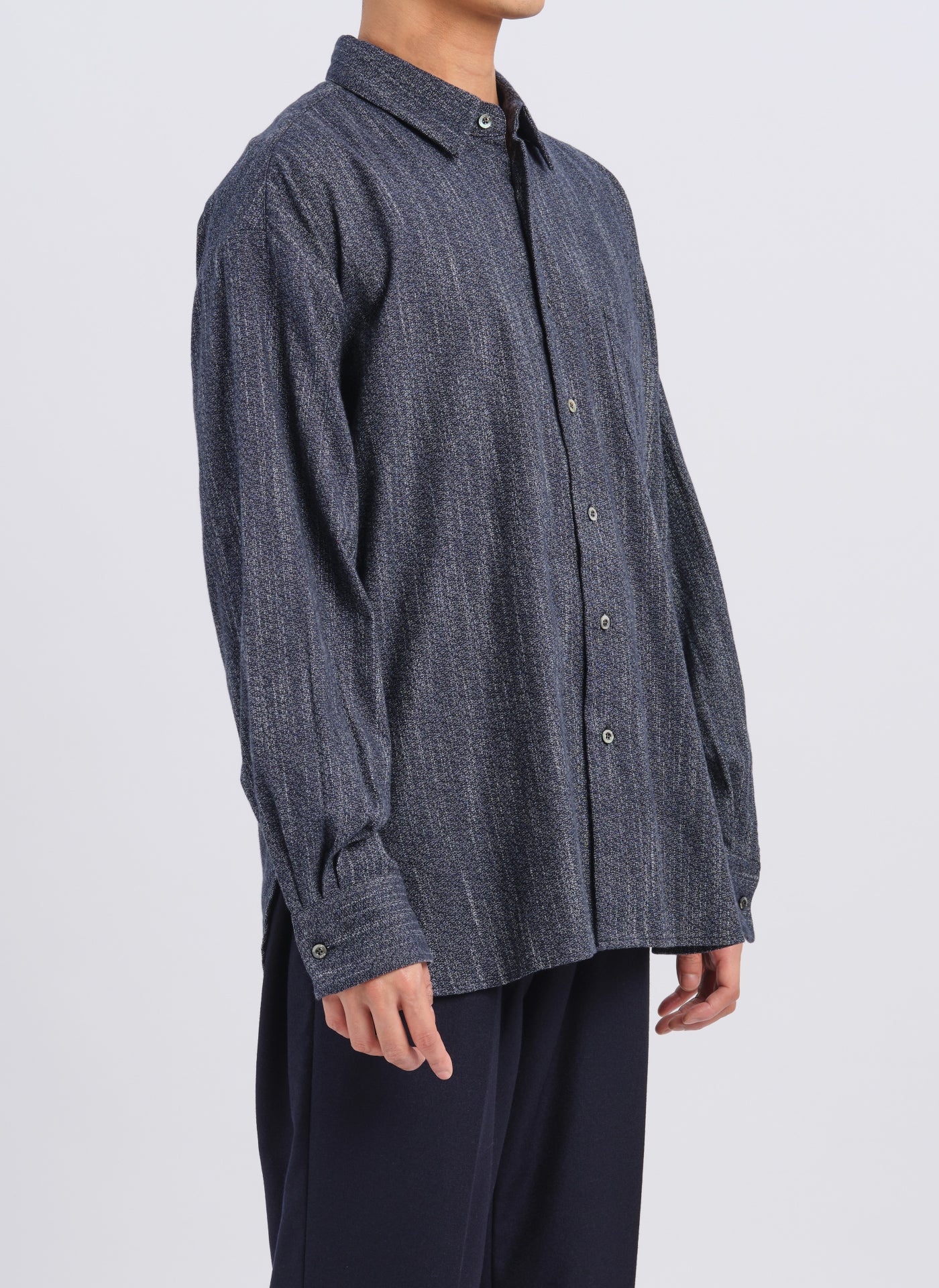 Stylish Polyester Stripe Classic Shirt for Men & Women | Comfortable & Breathable Button-Down Shirt | Perfect for Office, Casual Wear & Outdoor Activities