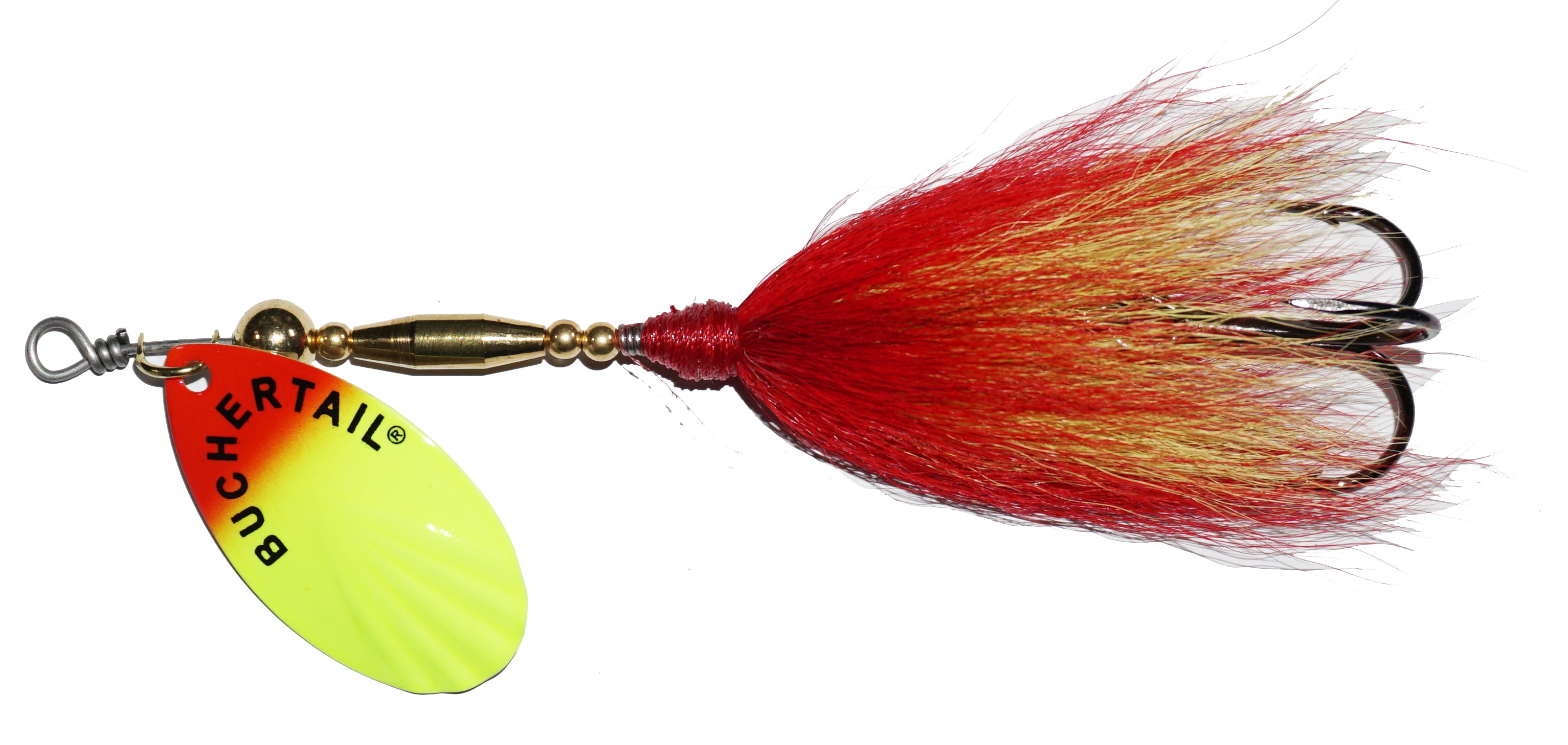 Buchertail 500 Mini Buck Bucktail Jigs - Premium Fishing Lures for Bass, Trout & Walleye - Ideal for Freshwater & Saltwater Angling