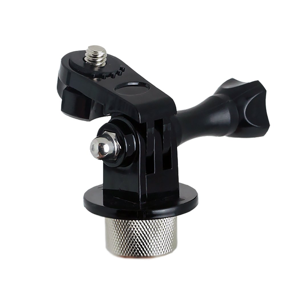 Professional Microphone Mount (MIC-2-CAM) - Universal Clip-on Mic Holder for DSLR, Camcorder & Streaming - Perfect for YouTube, Podcasting & Live Broadcasts