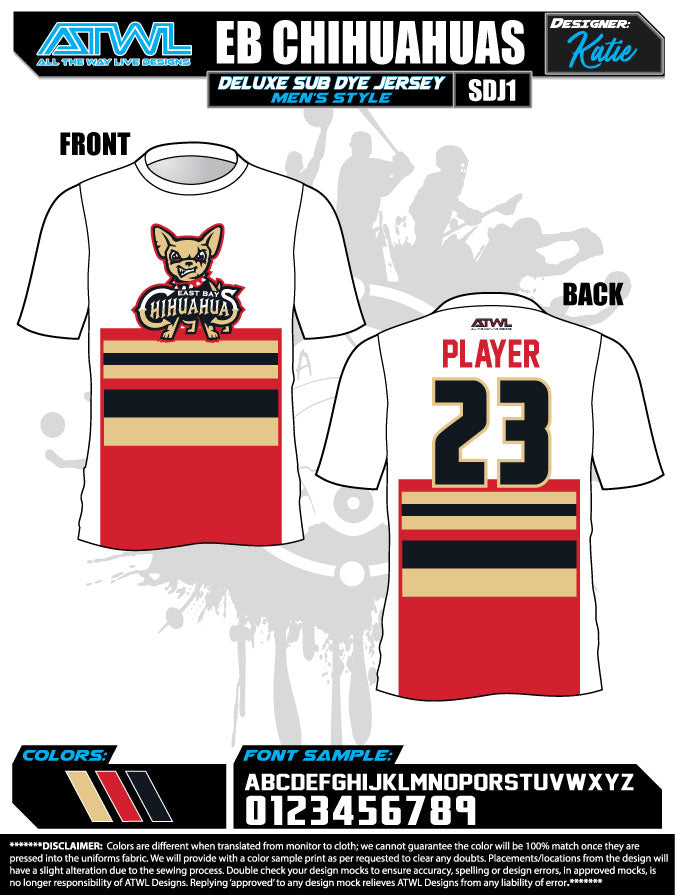 East Bay Fall League Men's Sublimated Basketball Jerseys - Custom Team Uniforms for Basketball Tournaments & Streetwear Fashion