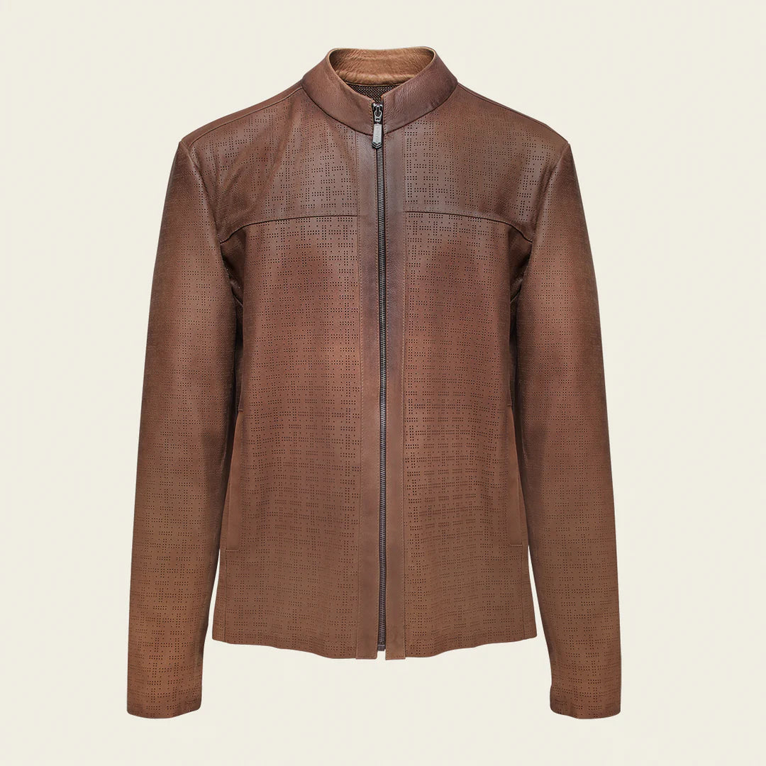 Premium Cuadra Honey Lambskin Jacket for Men - Stylish Casual Fashion Leather Coat | Perfect for Everyday Wear, Date Nights & Outdoor Adventures
