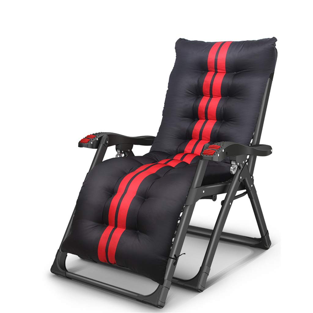 Zero Gravity Reclining Chair with Massage Handle - Foldable Sun Lounger for Outdoor Relaxation, Beach, Patio & Garden - Includes Mattress Cup & Phone Holder - Perfect for Sunbathing, Poolside Lounging & Backyard Relaxation