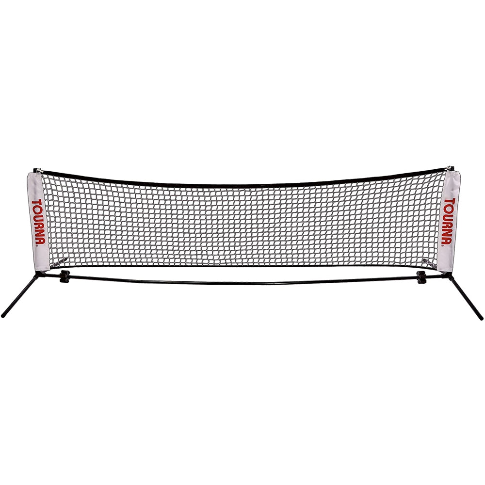 Tourna 18 Foot Portable Mini Tennis Net for Backyard, Kids Training & Recreational Play - Lightweight & Easy Setup for Outdoor/Indoor Use