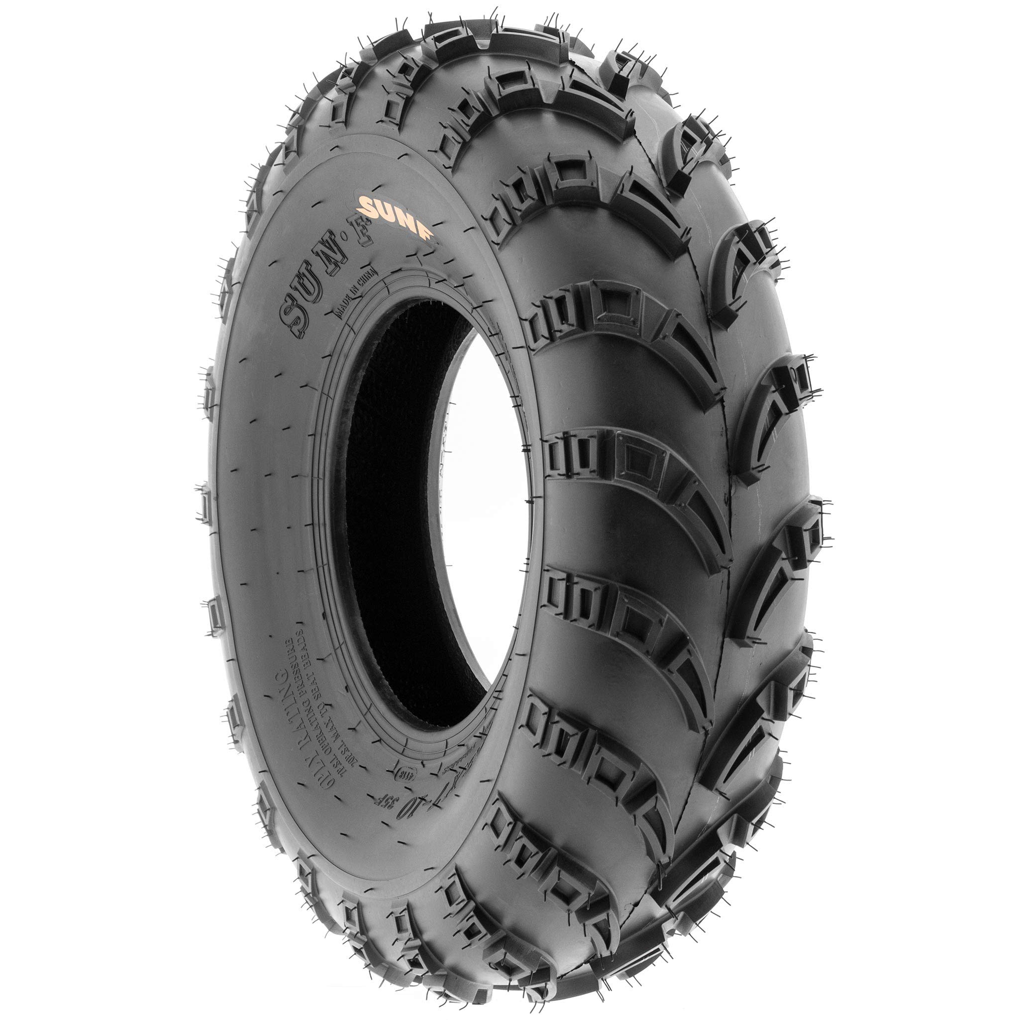 Set of 2 SunF A028 Off-Road & Turf ATV/UTV Cart Tires 23x7-10, 6-Ply Tubeless - Perfect for Trail Riding, Farm Work & Outdoor Adventures