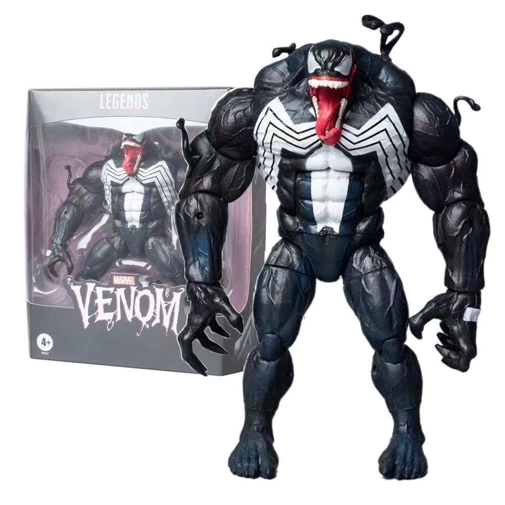 Venom Legends Series - Carnage Action Figure 7.9 Inch Collectible Toy - Anime Statue for Marvel Fans, Home Decor & Gift for Collectors - Perfect for Display, Cosplay & Superhero Themed Parties