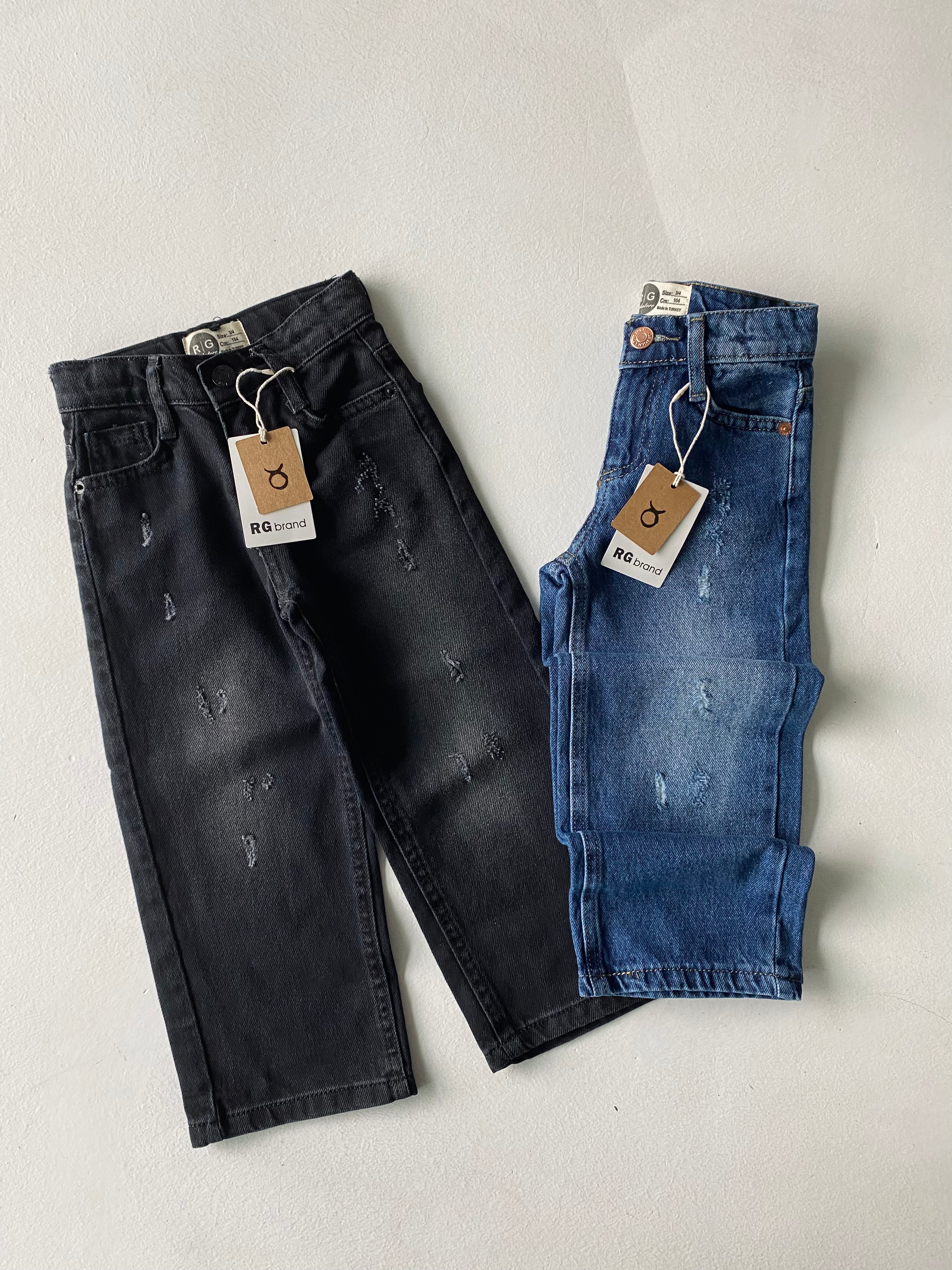 Kids Wide Leg Jeans for Boys & Girls - Comfortable Stretch Denim Pants for Play, School & Everyday Wear
