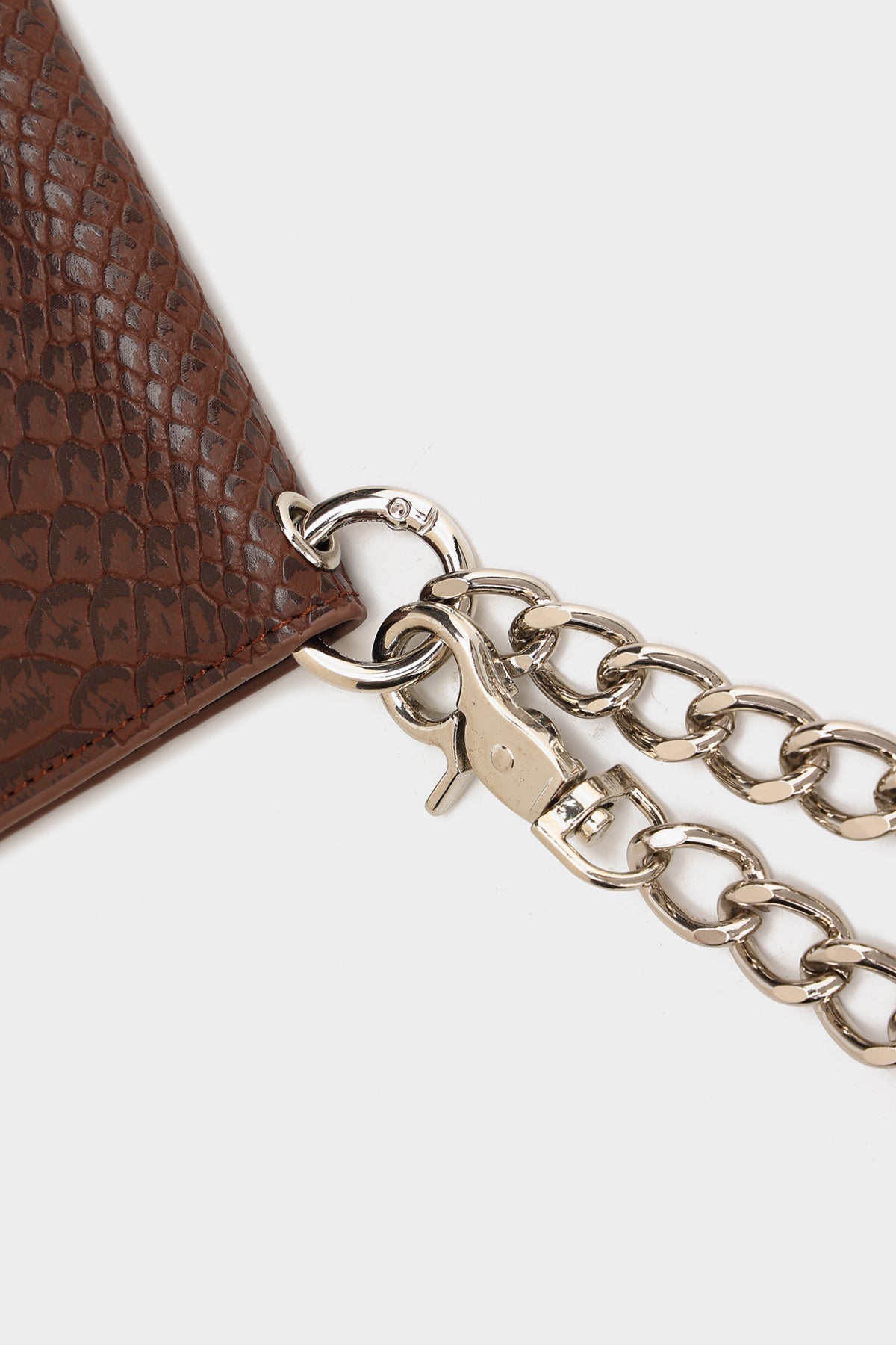 Apollo 1 Chocolate Brown Leather Chain Wallet for Men - Stylish Crossbody Wallet for Everyday Use, Travel & Night Out