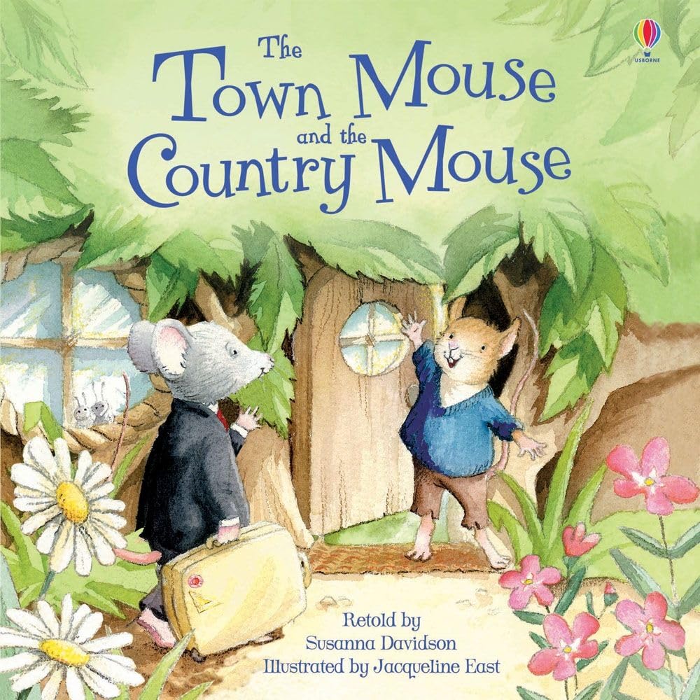 Susanna Davidson: The Town Mouse and the Country Mouse - Illustrated by Jacqueline East | Used Children's Book for Bedtime Stories & Early Reading