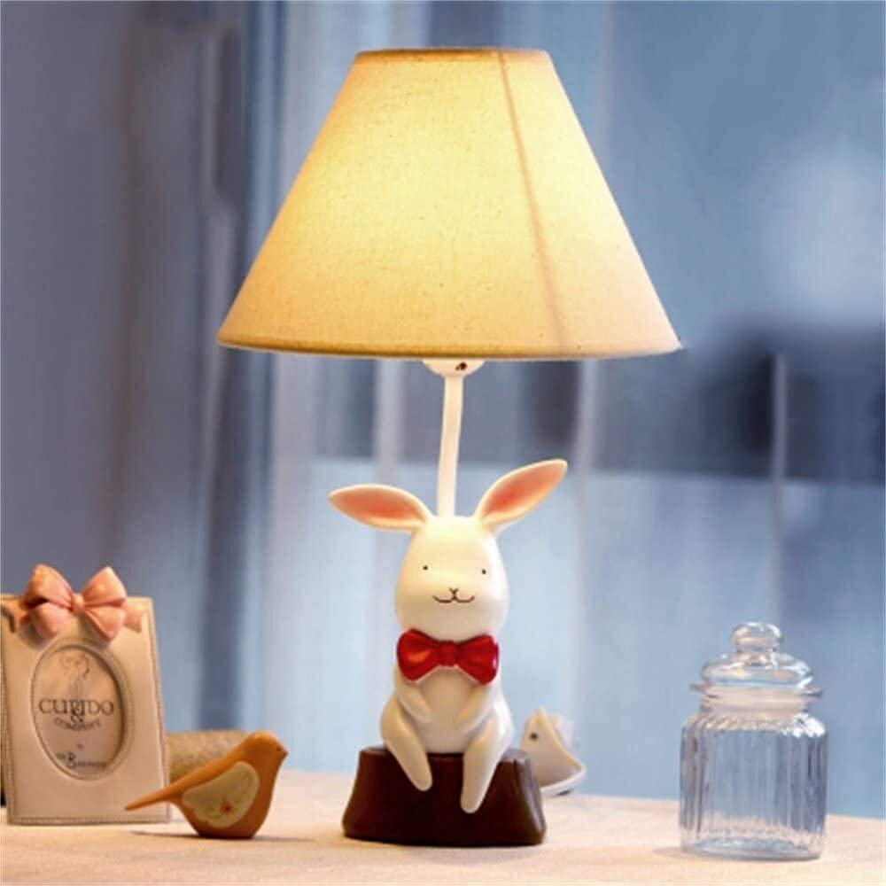 Cartoon LED Desk Lamp for Kids Room - Creative & Cute Bedside Night Light for Boys & Girls - Perfect for Bedroom, Study & Nursery Decor