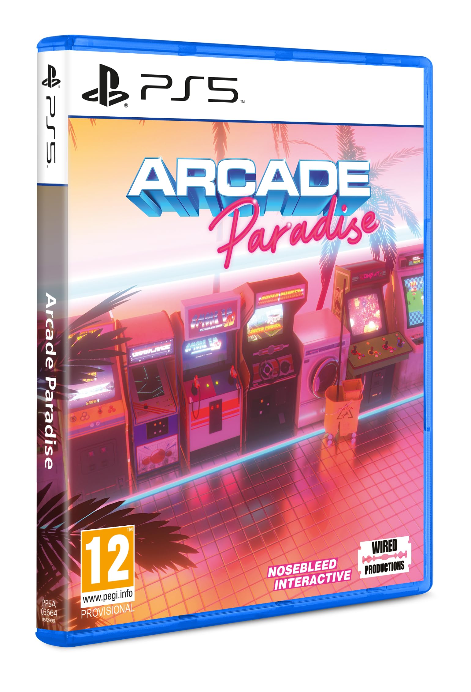 Arcade Paradise PS5 Game - Ultimate Retro Arcade Experience for PlayStation 5 | Perfect for Family Game Nights & Nostalgic Gaming Sessions