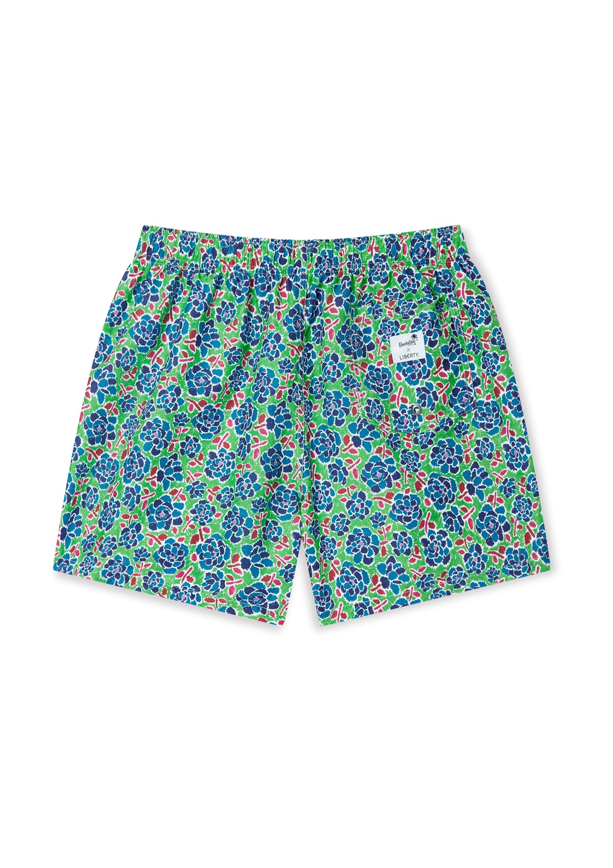 Boardies® X Liberty Charleston Posy Swim Trunks - Stylish Floral Print Men's Swimwear for Beach, Pool & Summer Vacations