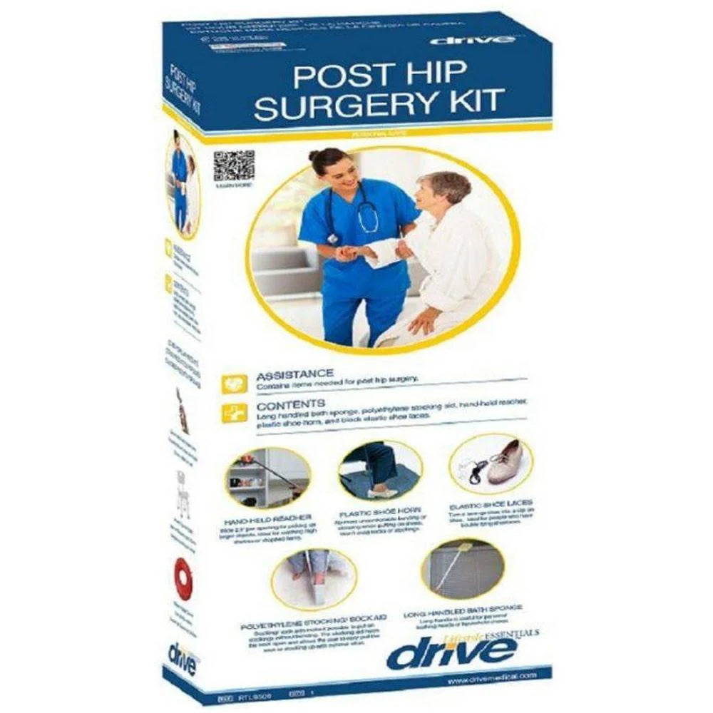 Post Hip Surgery Recovery Kit - Essential Supplies for Comfort & Healing | Ideal for Post-Op Care, Mobility Support & Pain Relief