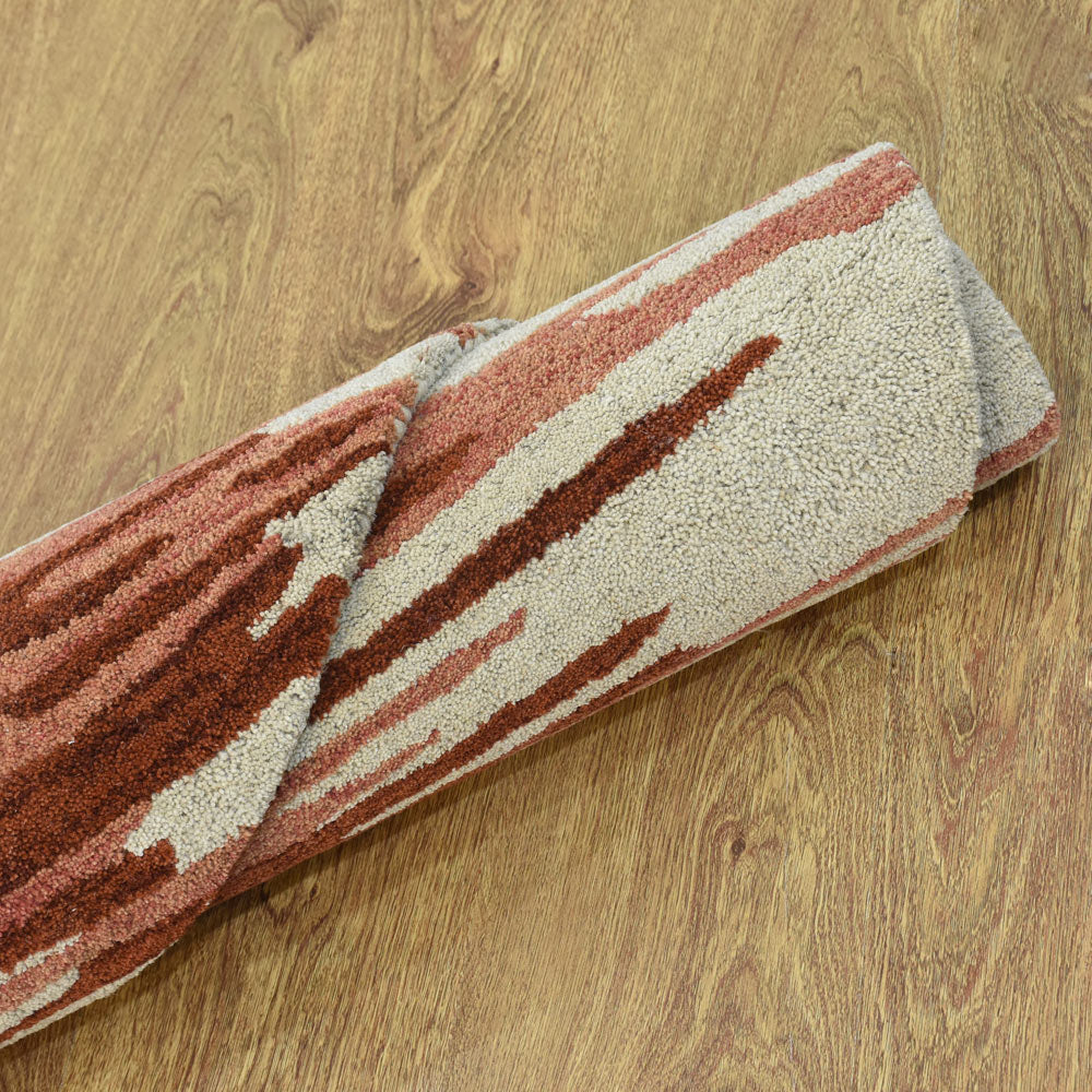 Hand Tufted Reflection Rug - Soft & Durable Modern Area Rug for Living Room, Bedroom, Office - Non-Slip Backing for Home Decor