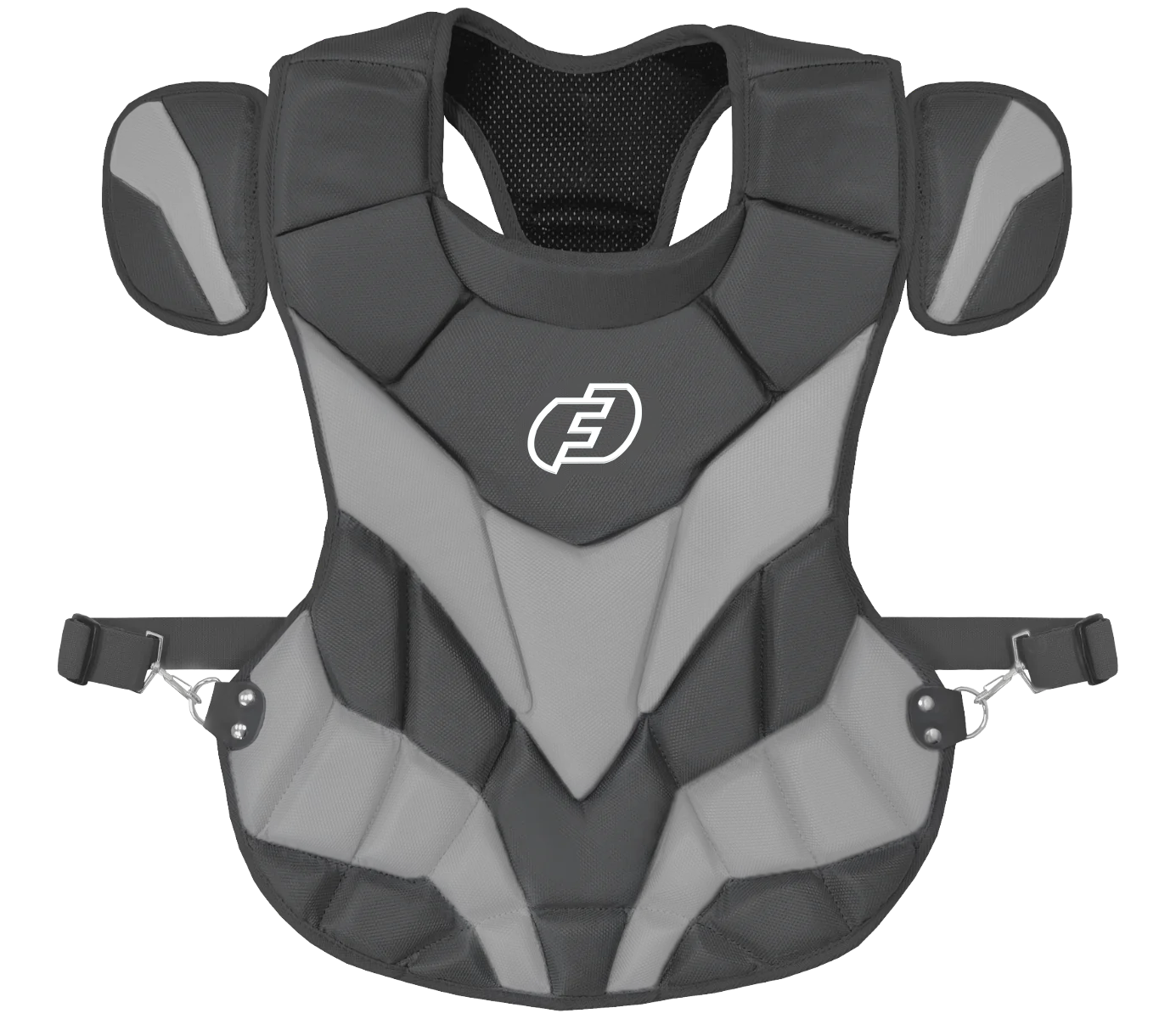 Force3 Defender Two-Tone Catcher Chest Protector - Baseball & Softball Protective Gear for Youth & Adult Players - Ideal for Games, Practices & Training Sessions