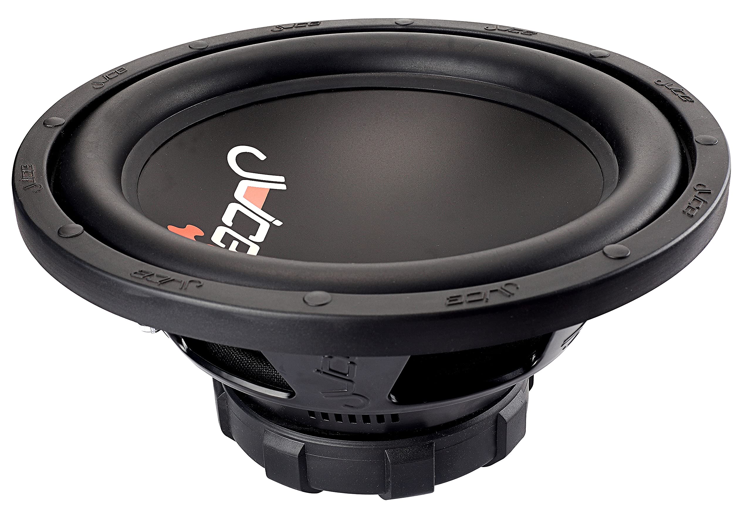 Juice Car Audio JS8 Series 1000W 8 Inch Car Subwoofer with 4 Ohm Single Voice Coil - Powerful Bass Speaker for Car Audio System, Home Theater, and Music Enthusiasts