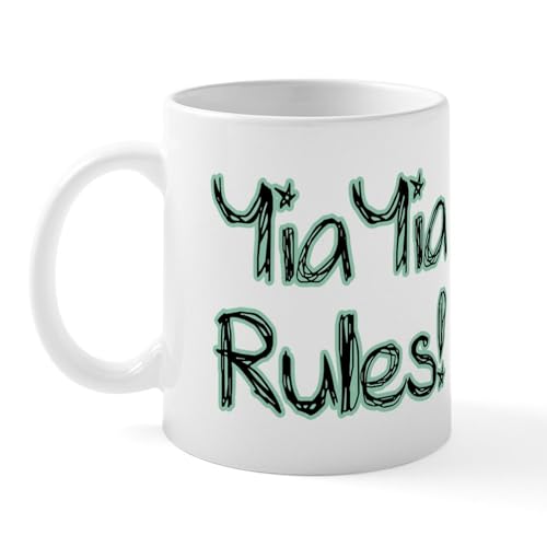 White - Yiayia Rules! Mug