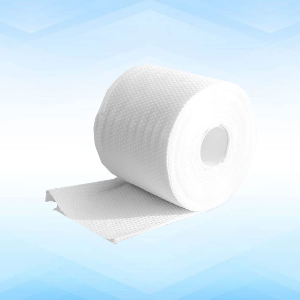 **Mikinona Disposable Face Towels - Soft Cotton Facial Tissues for Women | Makeup Remover Wipes, Daily Cleansing & Multi-Purpose Dry/Wet Wipes (White) | Perfect for Travel, Gym & On-the-Go Skincare**