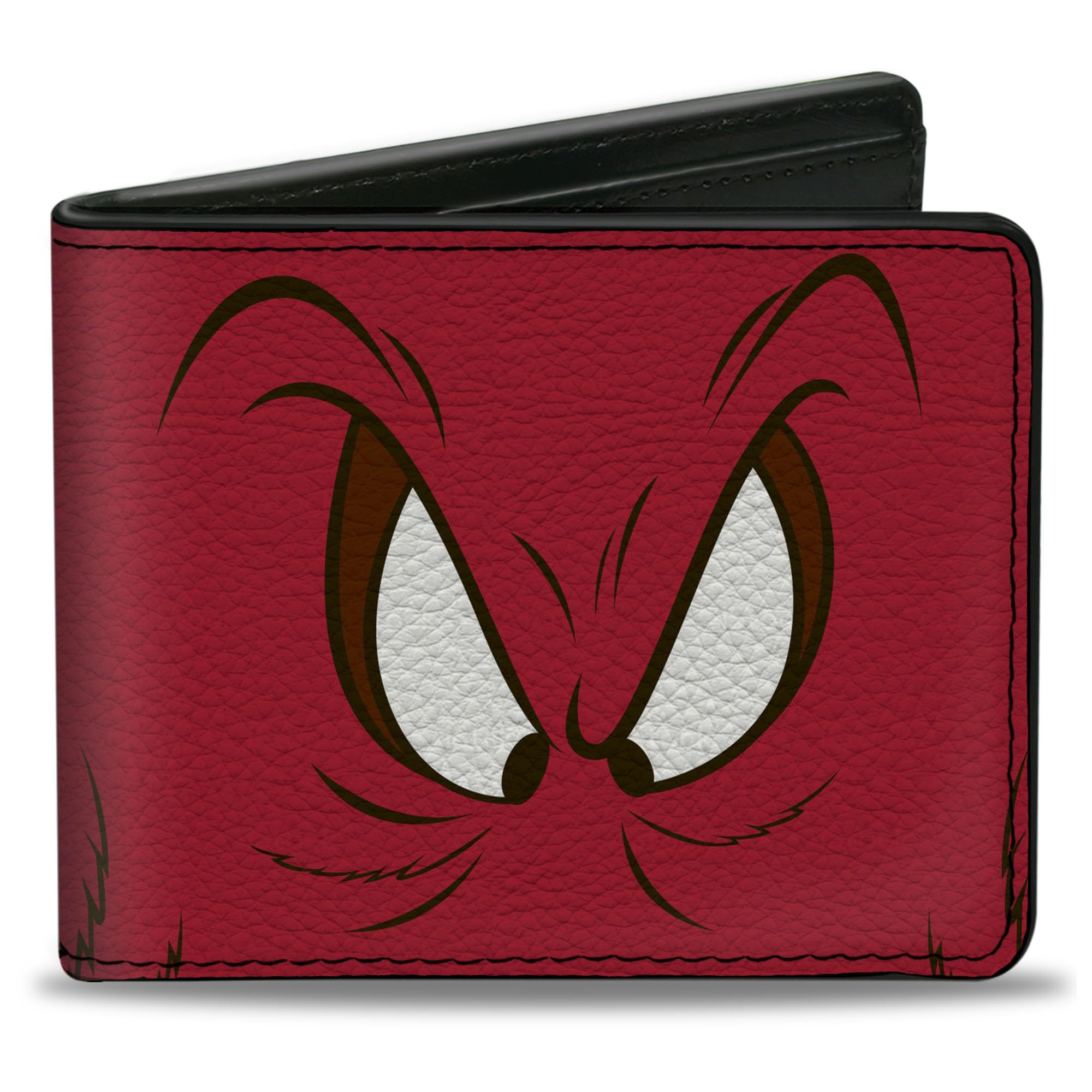 Buckle-Down Men's PU Leather Bifold Wallet - Gossamer Eyes Multicolor Slim RFID Blocking Wallet for Everyday Use & Travel