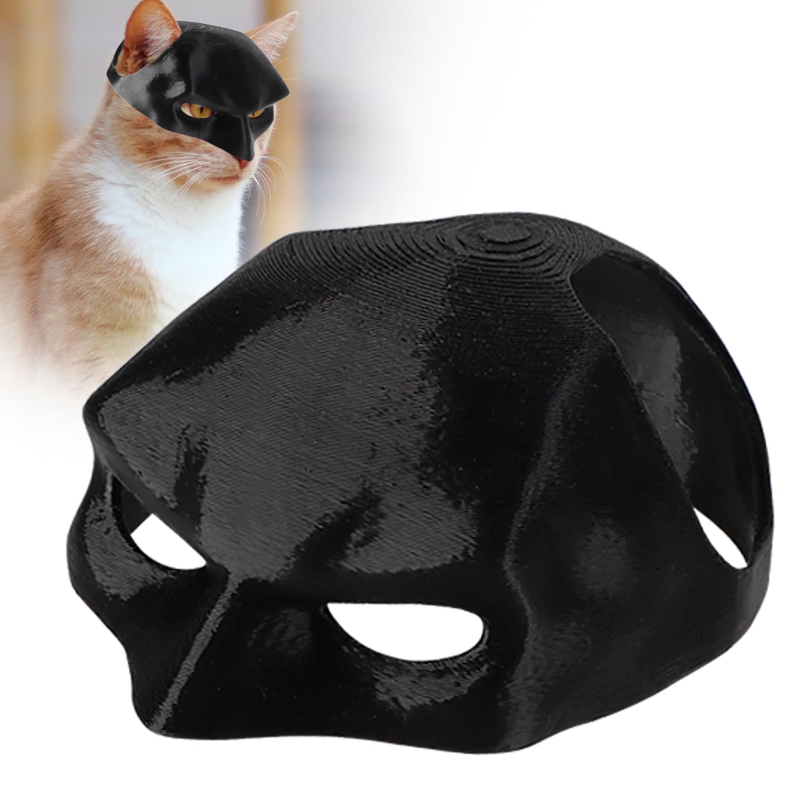 Funny Bat Mask for Cats - Cute Halloween Costume Accessory for Pets | Perfect for Halloween Parties, Dress-Up & Photo Shoots