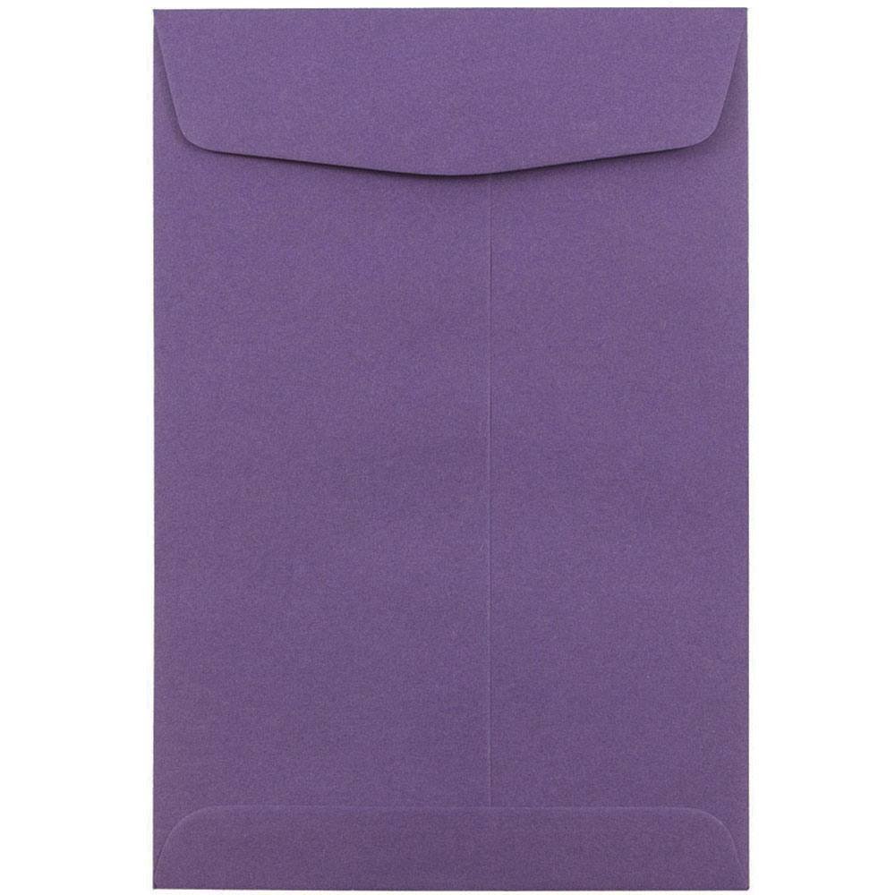 JAM PAPER 6 x 9 Open End Catalog Premium Envelopes - Dark Purple - Bulk 1000/Carton - Perfect for Business Mailings, Direct Marketing & Office Supplies