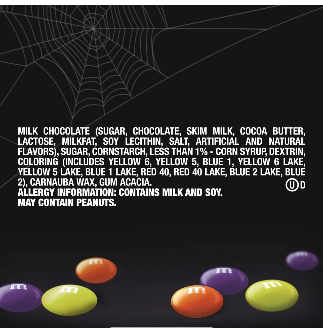 Halloween M&M's Milk Chocolate Ghoul's Mix Bulk Candy - 62oz Resealable Jar with Free SameDay Shippers Branded Bag Clip & Treat Bag | Perfect for Trick-or-Treating, Halloween Parties & Office Treats