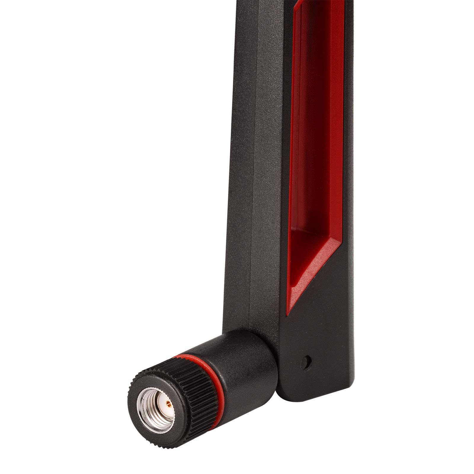 High-Gain Superbat WiFi Antenna with RP-SMA Male Connector - 2.4GHz/5GHz/5.8GHz Dual Band Antenna for WiFi Routers, PCI-E Network Cards, USB Wireless Cameras, Range Extenders & Hotspots (4-Pack) - Perfect for Home Office, Gaming & IoT Devices