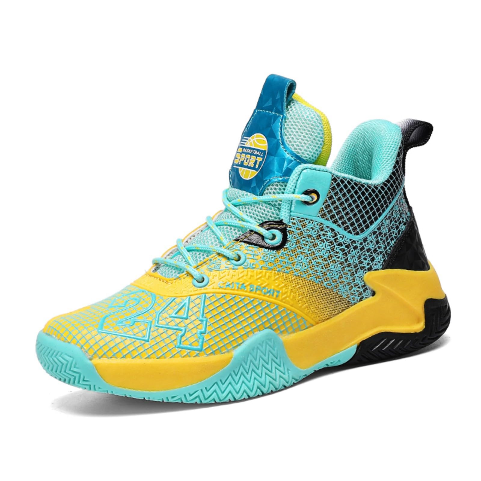 Best High Top Basketball Shoes for Men - Lightweight, Ankle Support, Non-Slip - Perfect for Indoor & Outdoor Court Play