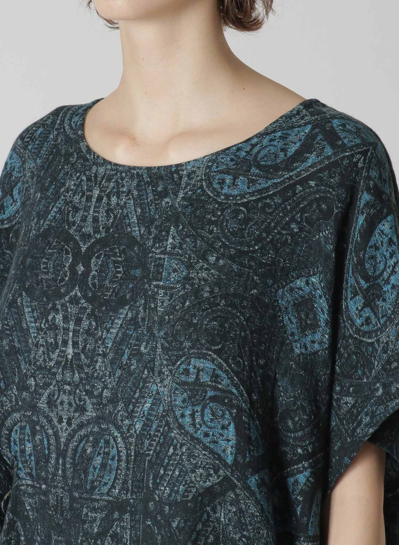 Stylish Cotton Gauze Blouse with Indian Jacquard Print - Perfect for Boho Chic, Casual Outfits & Summer Fashion