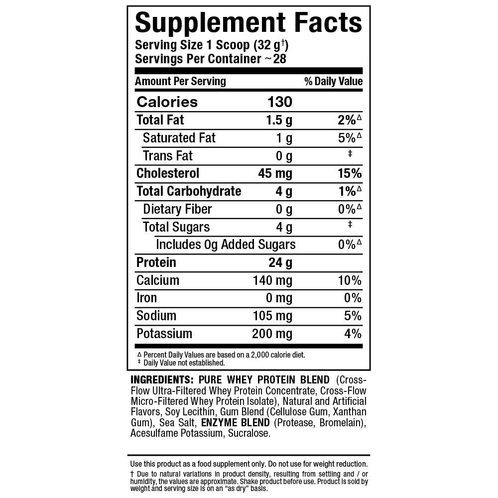 ALLMAX Nutrition Gold ALLWHEY Whey Protein Powder - French Vanilla Flavor, 2 lb (24g Protein Per Scoop) | Gluten Free, Low Carb & Low Sugar | 30 Servings | Ideal for Post-Workout Recovery & Muscle Building