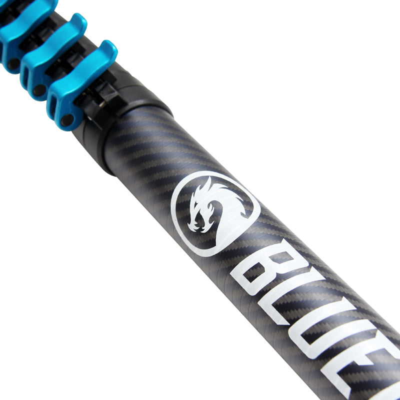 Blue Dragon Mini HK Water Fed Pole - Lightweight Telescopic Window Cleaning Pole for High Reach, Perfect for Home & Commercial Use - Ideal for Cleaning Windows, Gutters, and Solar Panels
