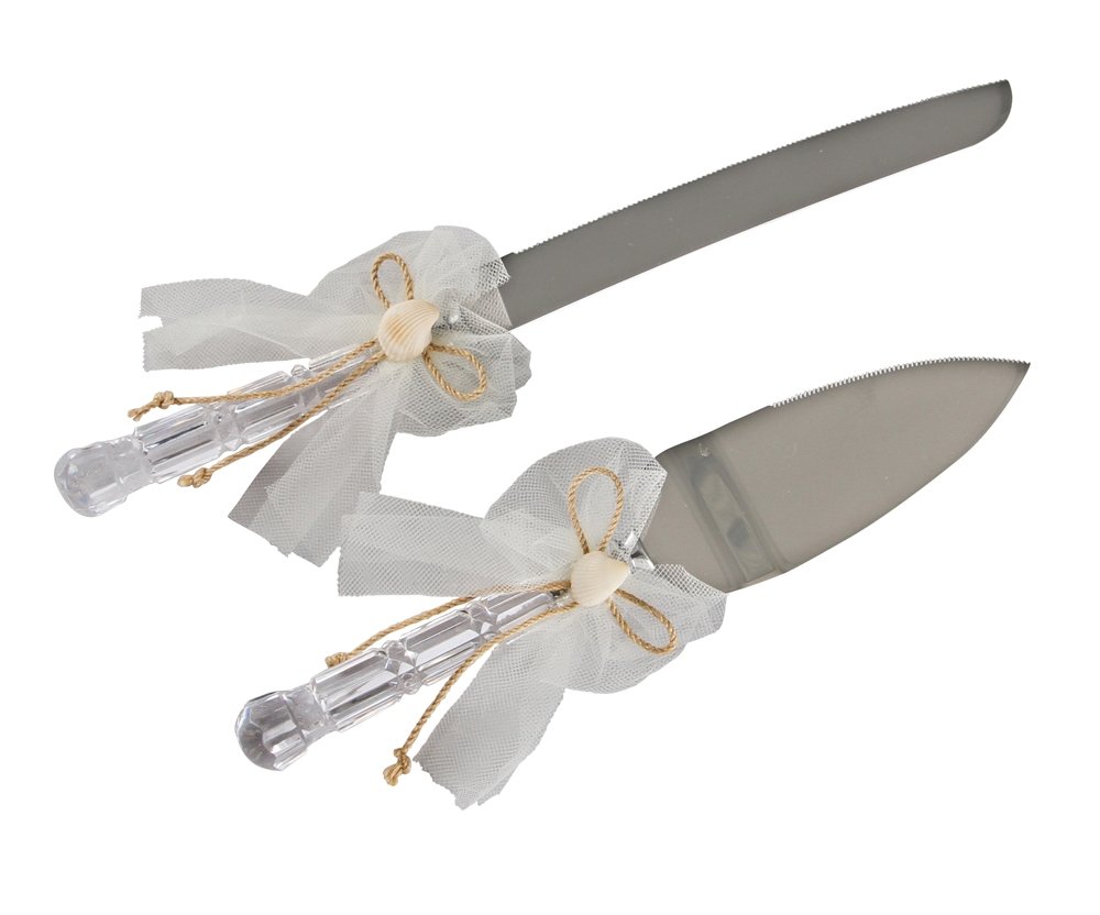 Premium Stainless Steel Cake Knife and Server Set - Elegant Dessert Serving Utensils for Weddings, Birthdays & Special Occasions