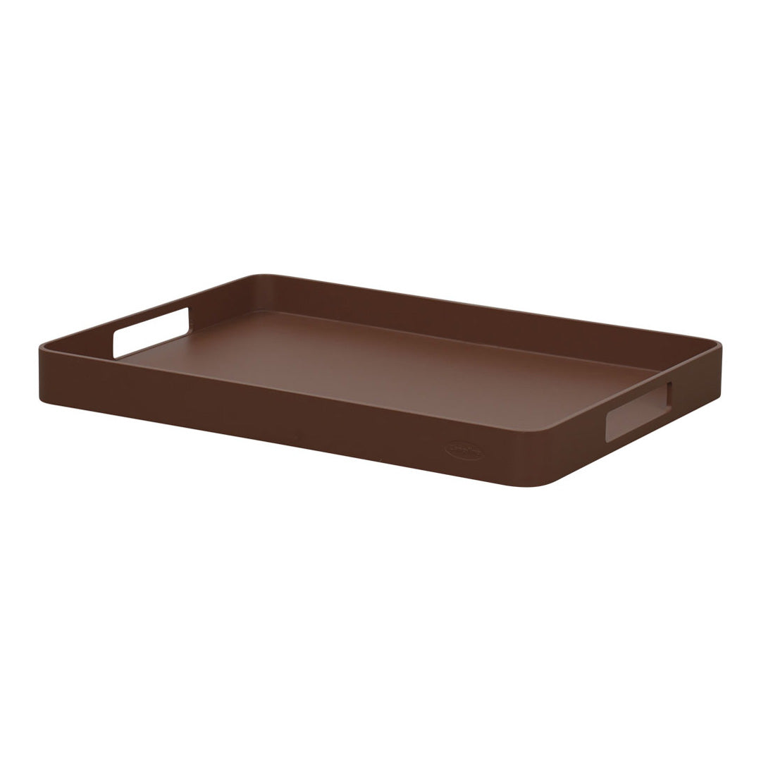 Cane Line Design Team Skye Tray - Stylish Outdoor Serving Tray for Patio, Poolside & Garden Entertaining - Durable Rattan Accessory for Drinks, Snacks & Decor