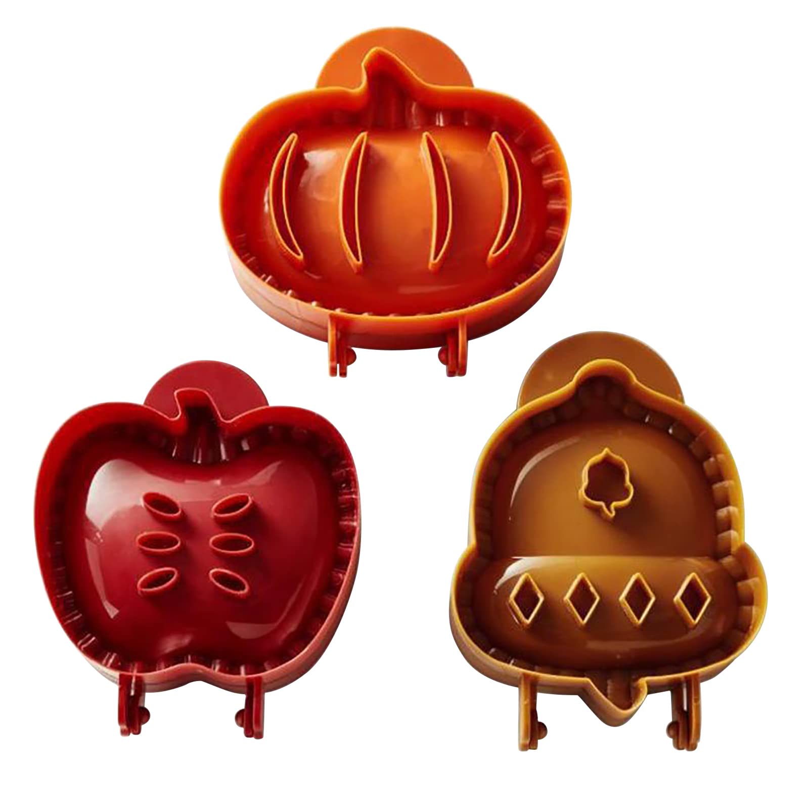 ZTNAGSD Hand Pie Press - 3D Mini Pie Mold with Apples, Pumpkins & Acorn Shapes | Portable Pocket Pie Maker for Homemade Fruit Pies, Empanadas & Pastries | Perfect for Thanksgiving, Christmas Baking & Party Snacks