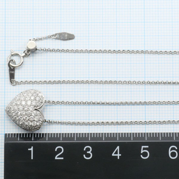 18K White Gold Diamond Necklace for Women - Elegant & Timeless Jewelry Gift for Anniversary, Wedding, Valentine's Day