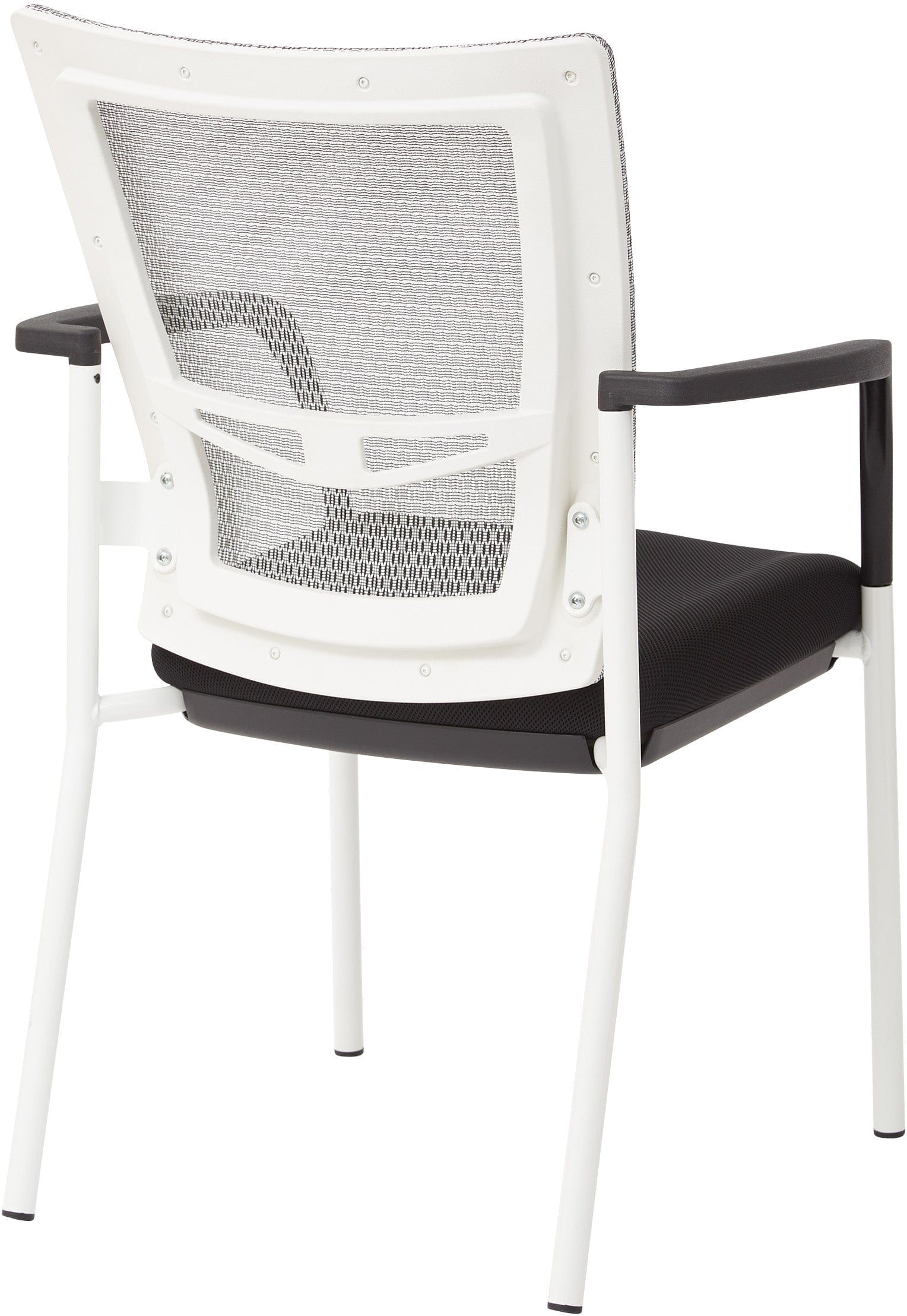 Office Star ProGrid® Mesh Back Visitor Chair [8810W] - Ergonomic Office Seating for Guests & Waiting Rooms, Comfortable Support for Home & Business Use