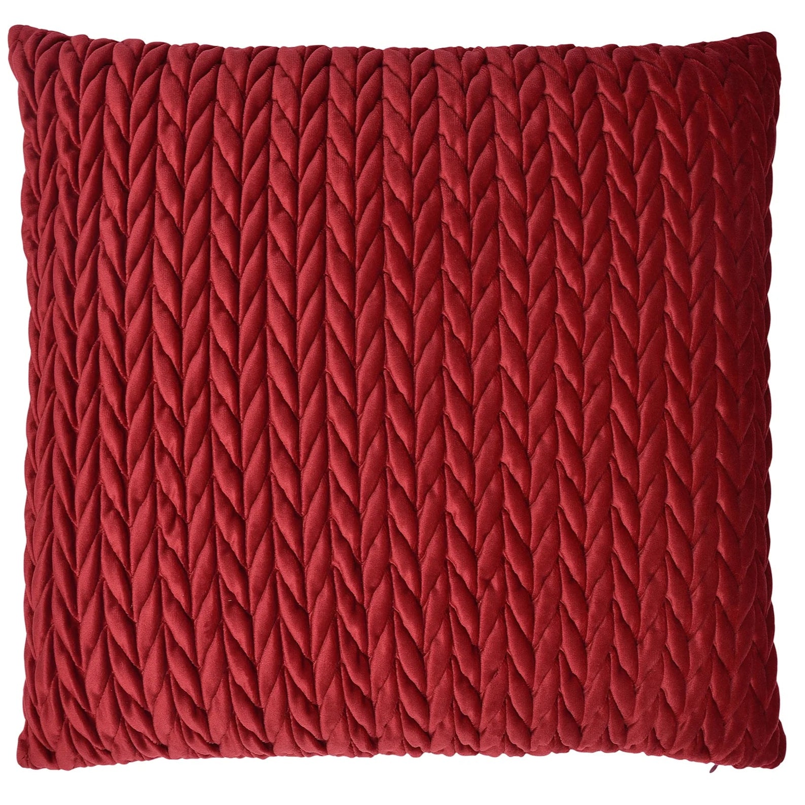 Laurence Llewelyn Bowen Amory Claret Cushion Cover - Luxury Home Decor for Sofa, Bed & Living Room