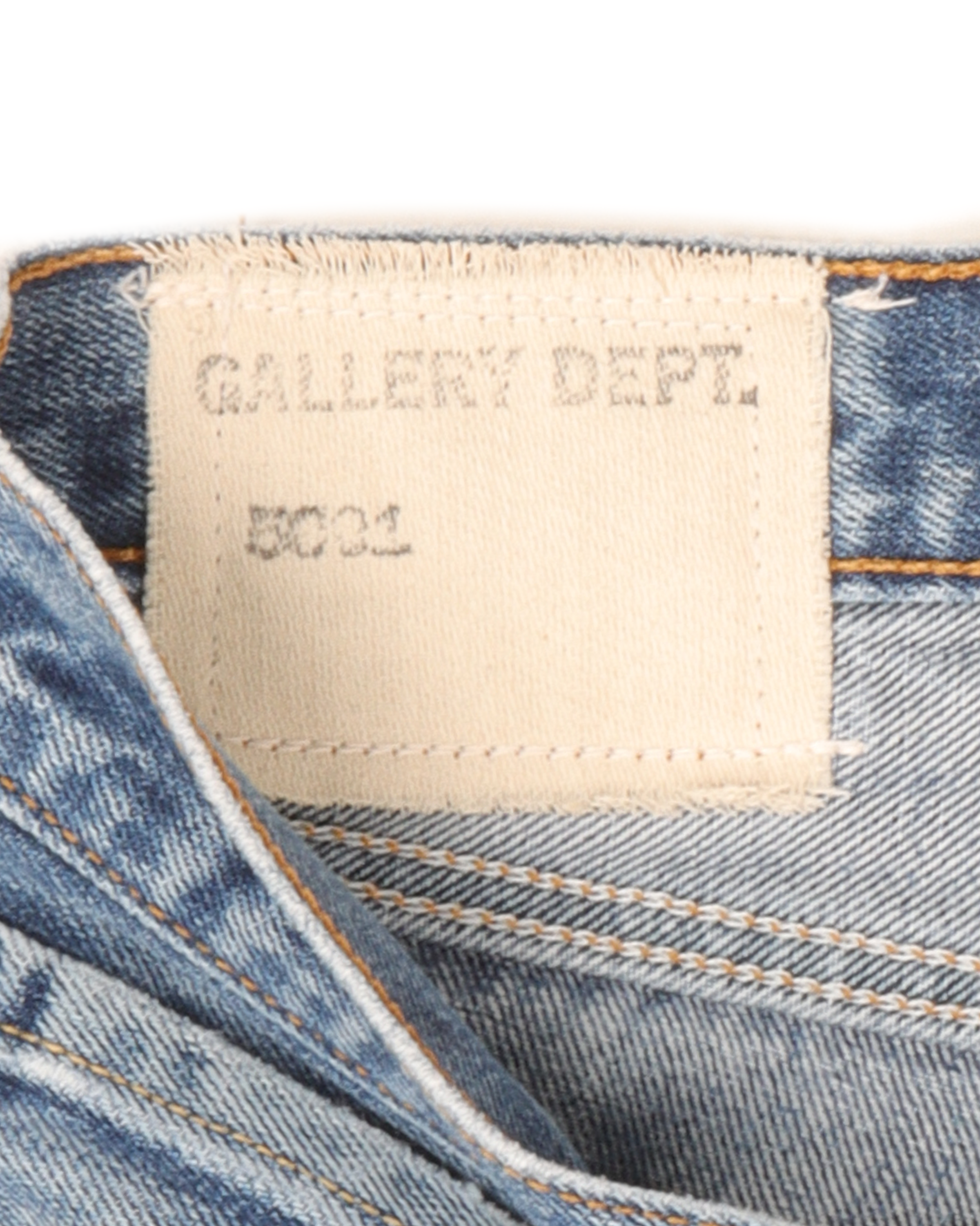 Gallery Dept 5001 Blue Jeans for Men - Vintage Washed Denim Pants with Distressed Details | Perfect for Casual Wear, Street Style & Everyday Outfits
