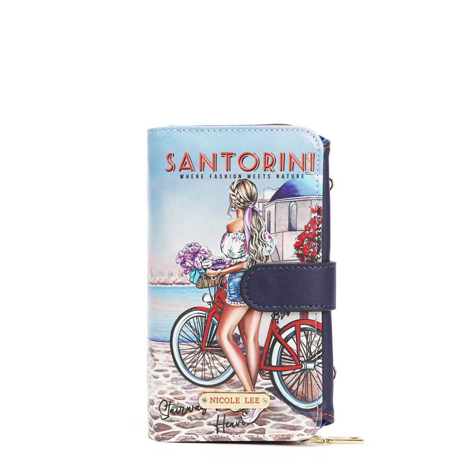 Stylish Trifold Phone Case with Crossbody Wallet - Perfect for Hands-Free Convenience While Shopping, Traveling, or Running Errands