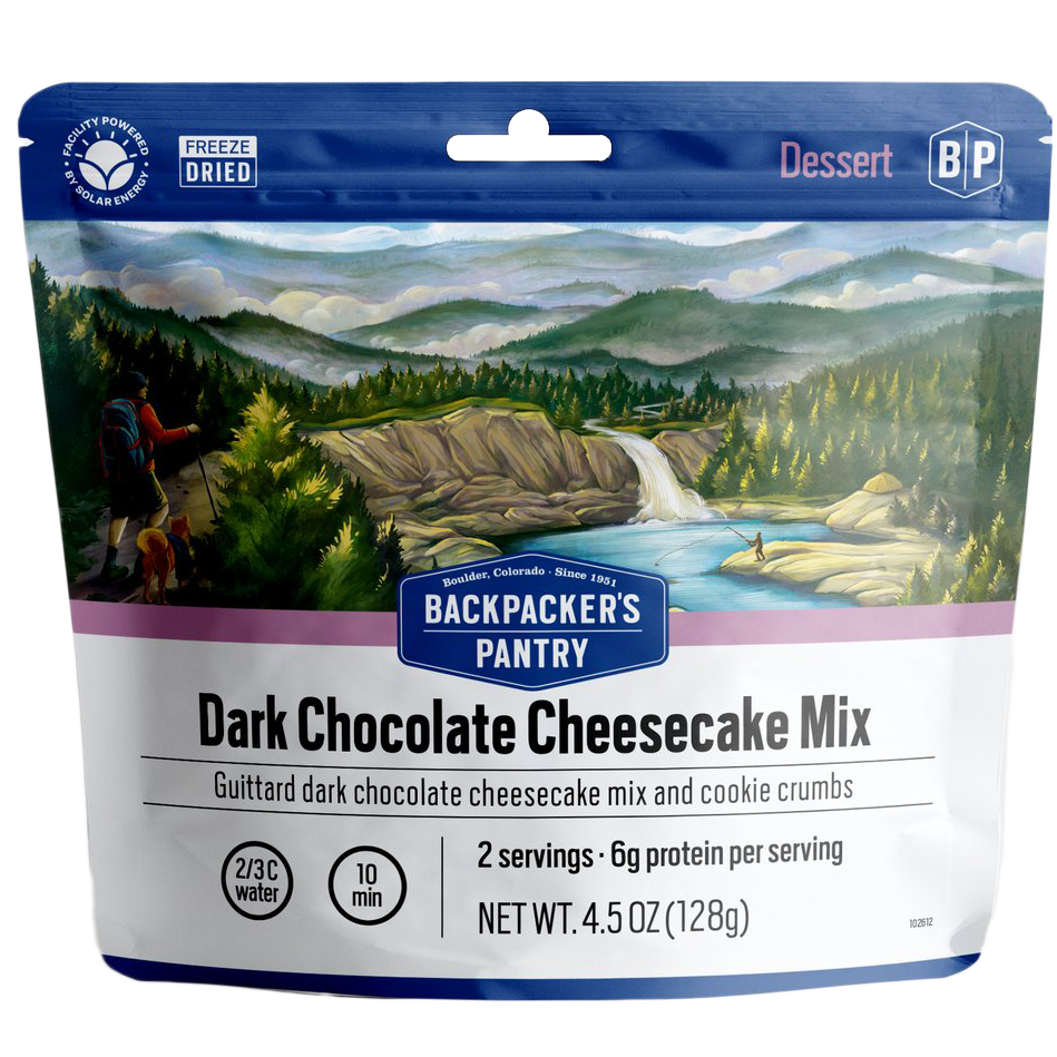 Decadent Dark Chocolate Cheesecake - Rich & Creamy Dessert (2 Servings) | Perfect for Romantic Dinners & Special Occasions