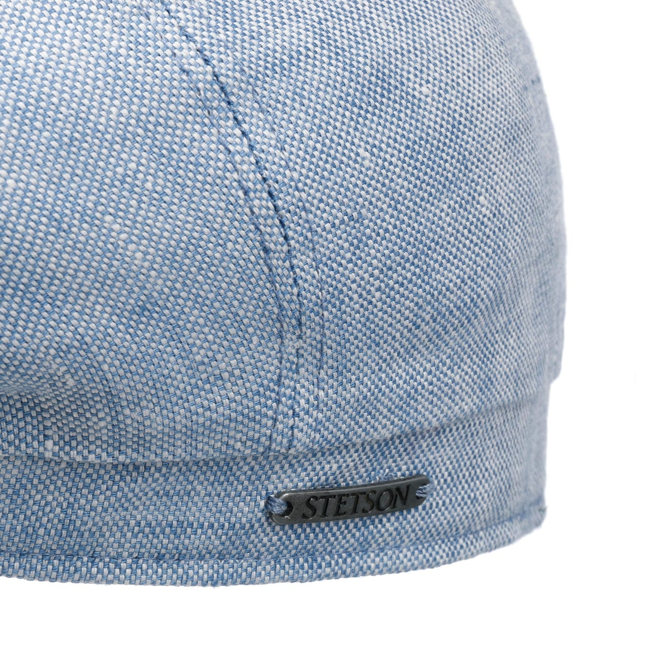Stetson Hatteras Classic Linen Flat Cap for Men - Breathable Summer Hat for Golf, Fishing & Outdoor Activities