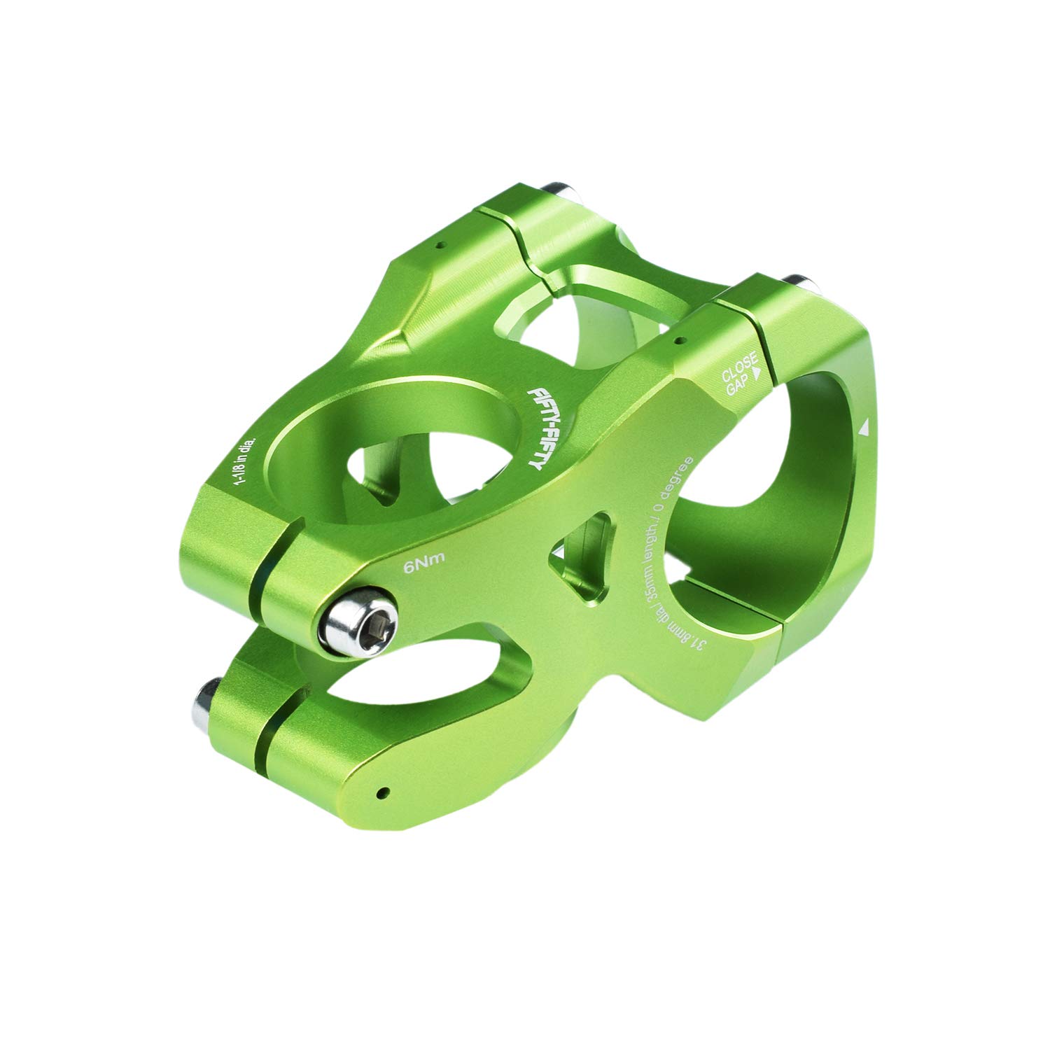 Premium 50/50 Aluminum Alloy MTB Stem - 1-1/8