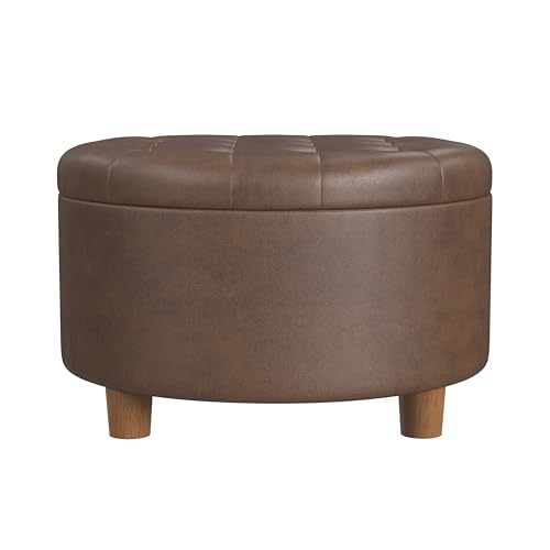 Brown Faux Leather